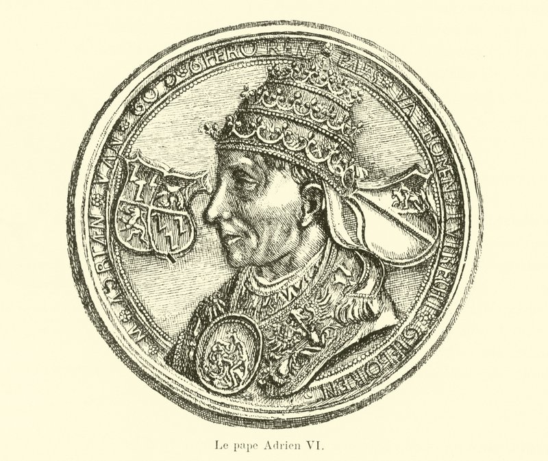 Pope Adrian VI by Belgian School