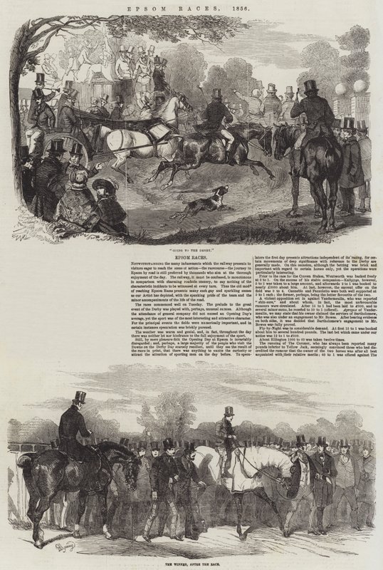 Epsom Races by Benjamin Herring