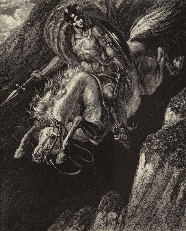 Marcus Curtius by Benjamin Robert after Haydon