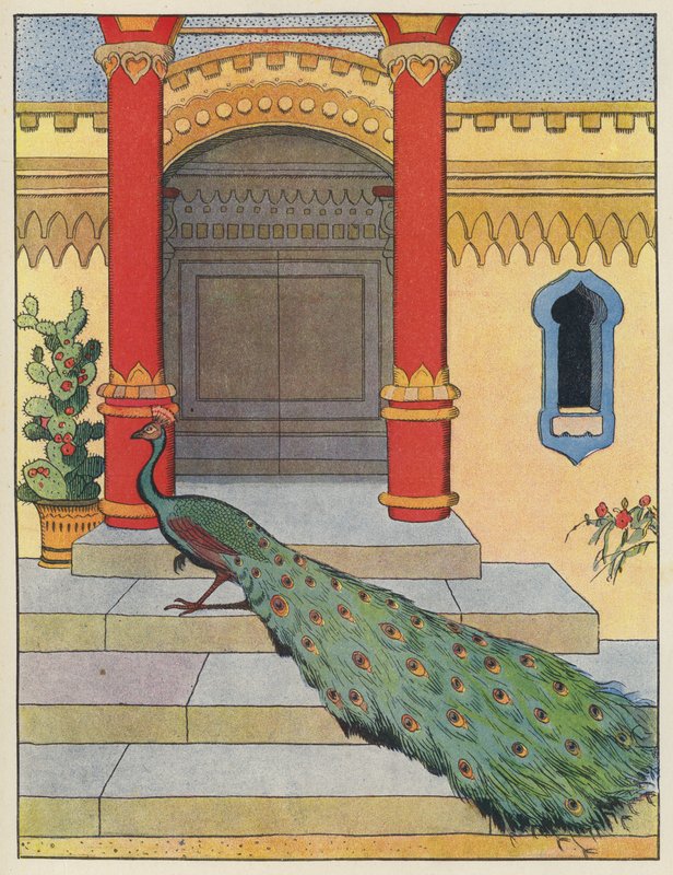 Peacock by Benjamin Rabier