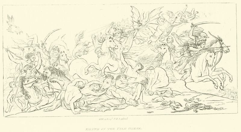 Death of the Pale Horse by Benjamin after West