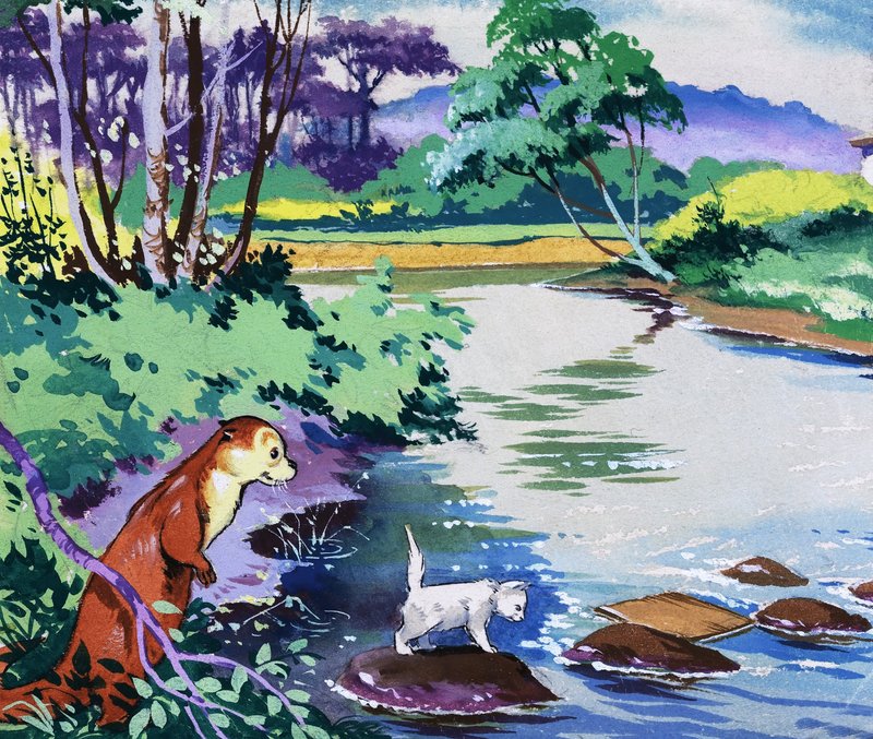 Fliptail the Otter by Bert Felstead