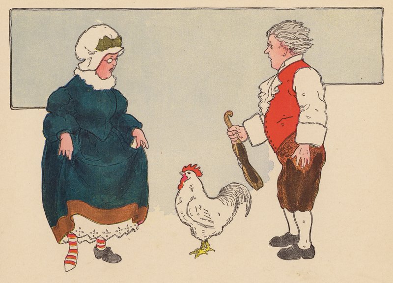 Nursery rhyme: Cock-a-doodle-do! by Blanche Fisher Wright