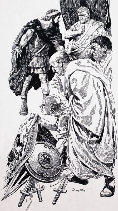 Roman senators by C.L. Doughty