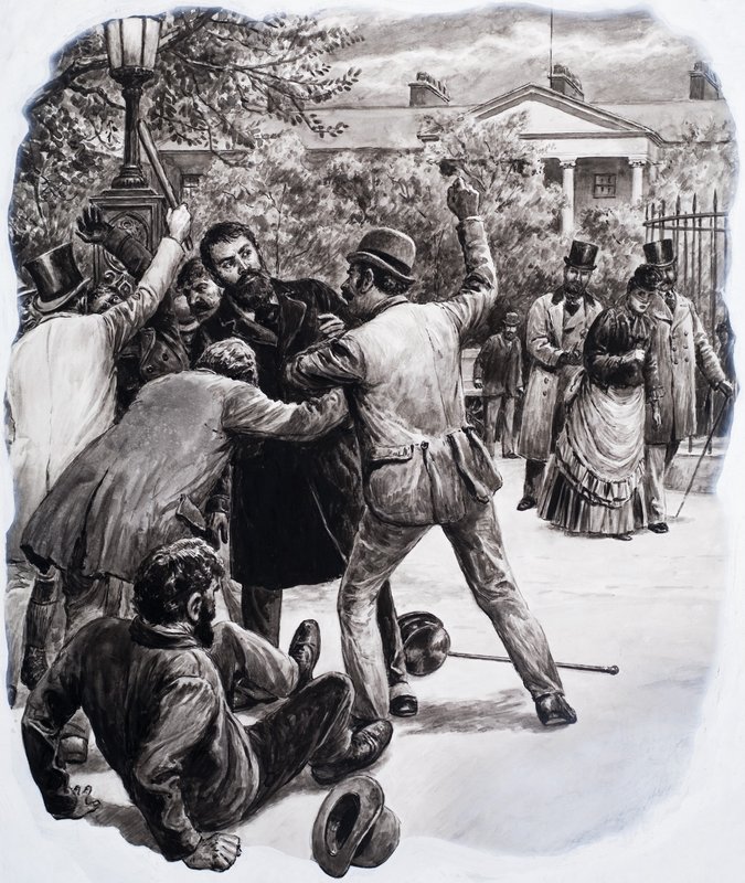 Street attack by C.L. Doughty