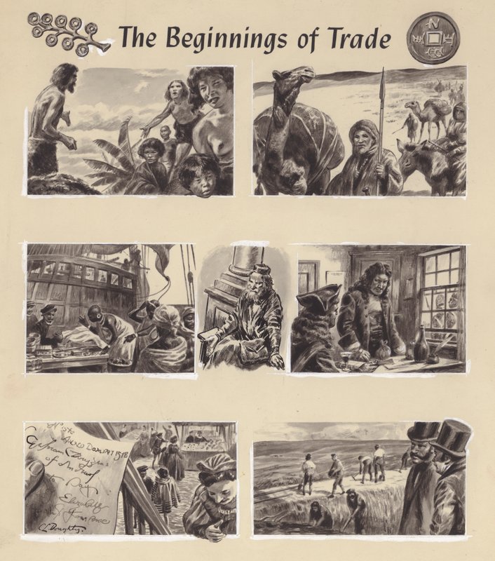 The beginnings of trade by C.L. Doughty