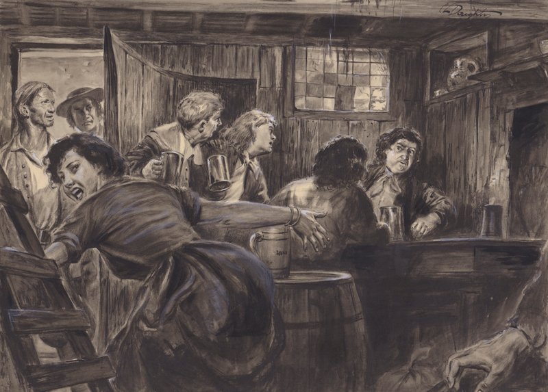 Unidentified historical scene by C.L. Doughty