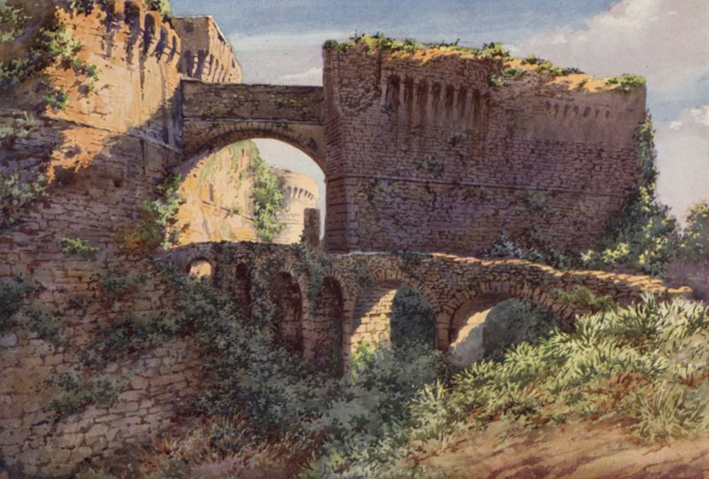 Castel Castruccio Castracani, Sarzana by C.T.G. Formili