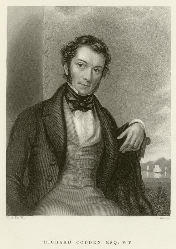 Richard Cobden by C. A. du Val and Co.