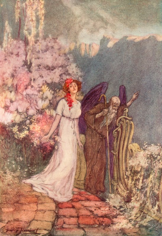 The Lost Garden by C. Dudley (after) Tennant
