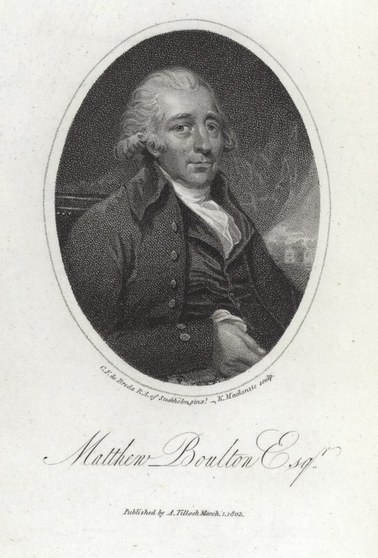 Matthew Boulton by Carl Frederik van Breda