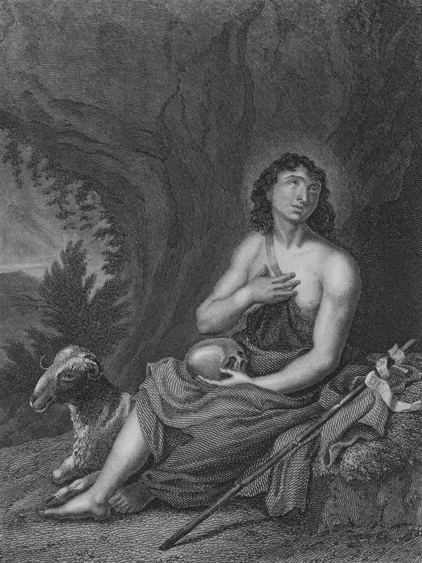 St John in the Wilderness by Carlo Cignani
