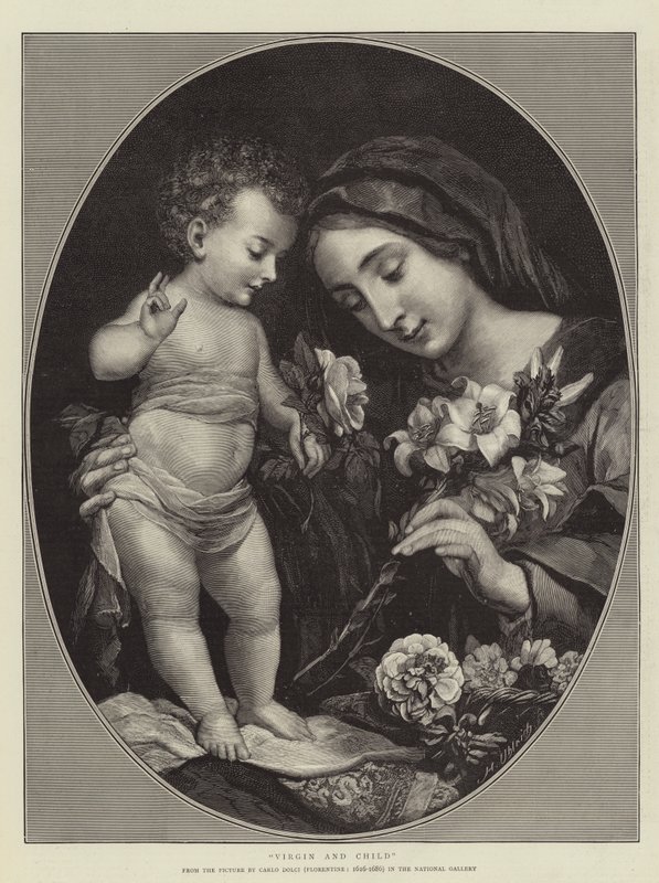 Virgin and Child by Carlo Dolci