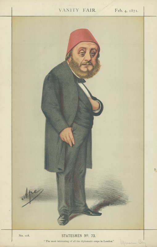 H E Musurus Pacha by Carlo Pellegrini