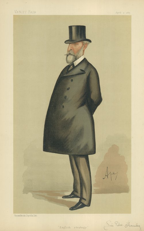 Lieut-General Sir Edward Bruce Hamley by Carlo Pellegrini