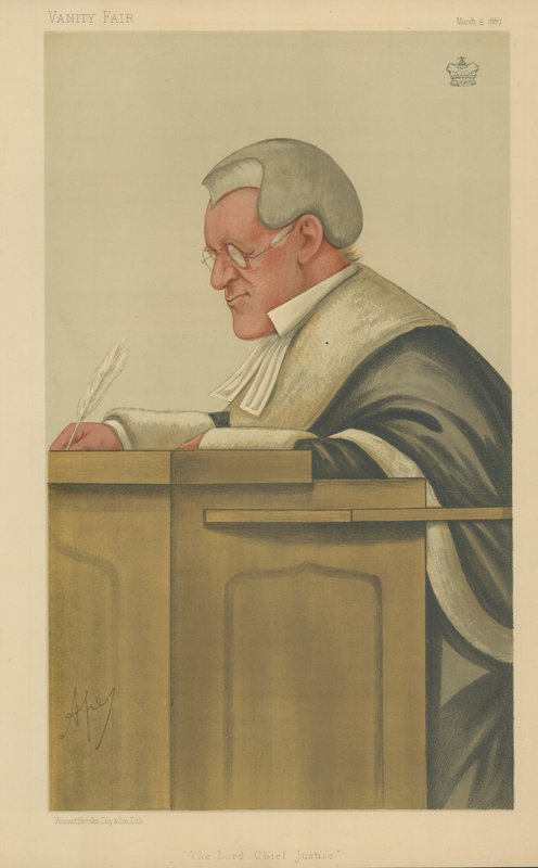 Lord Coleridge by Carlo Pellegrini