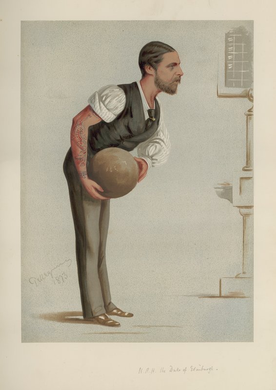 The Duke of Edinburgh by Carlo Pellegrini