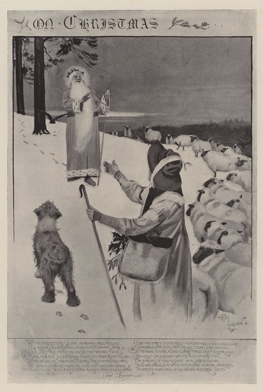 On Christmas by Cecil Charles Windsor Aldin