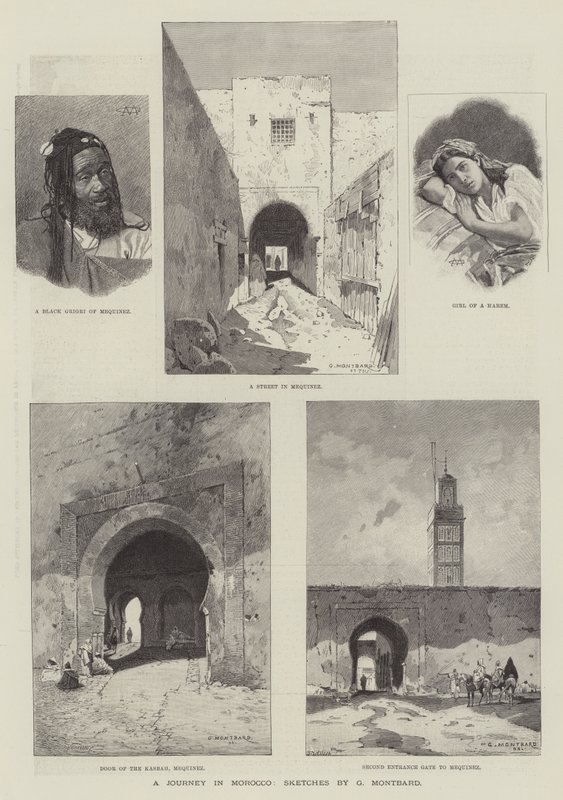 A Journey in Morocco by Charles Auguste Loye