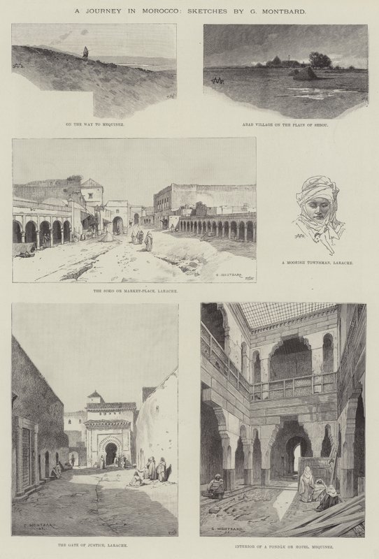 A Journey in Morocco by Charles Auguste Loye