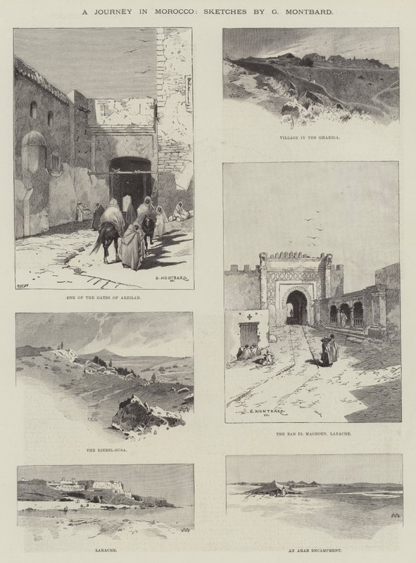 A Journey in Morocco by Charles Auguste Loye