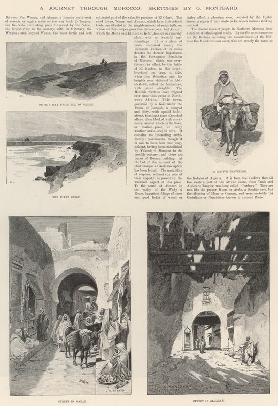 A Journey through Morocco by Charles Auguste Loye