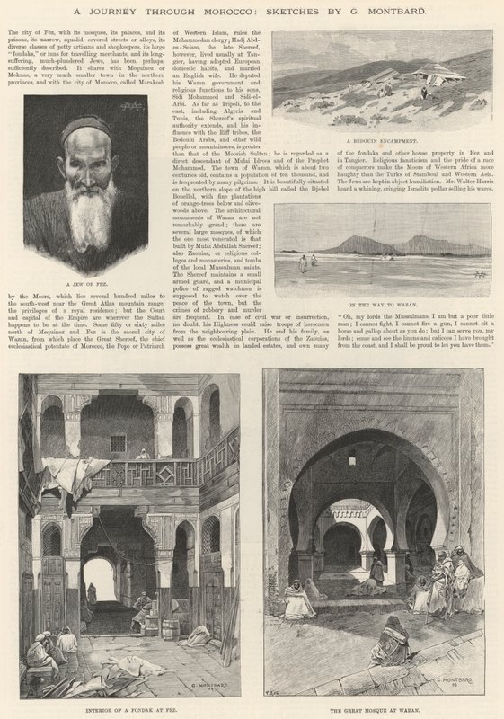 A Journey through Morocco by Charles Auguste Loye