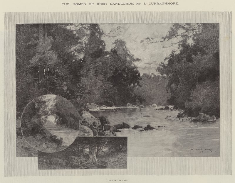 Curraghmore by Charles Auguste Loye