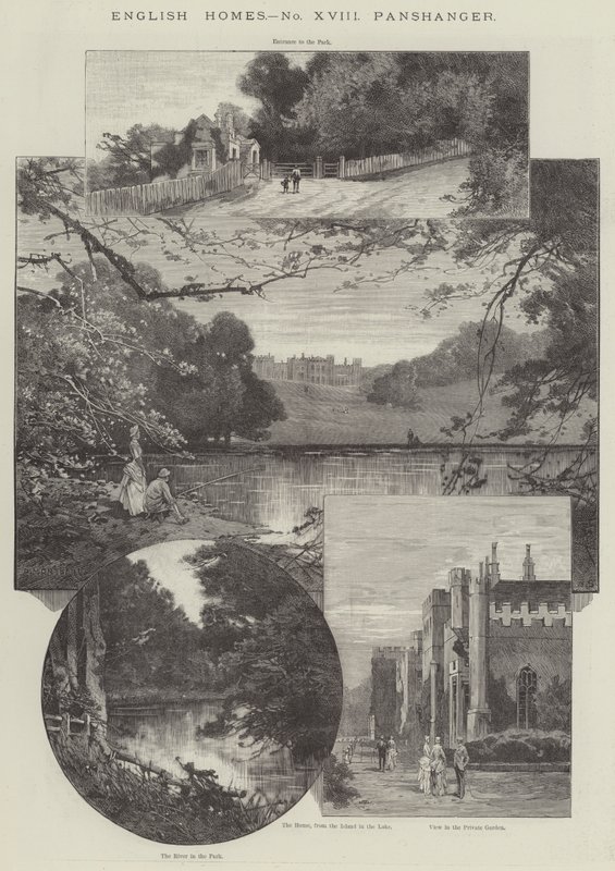 Panshanger by Charles Auguste Loye