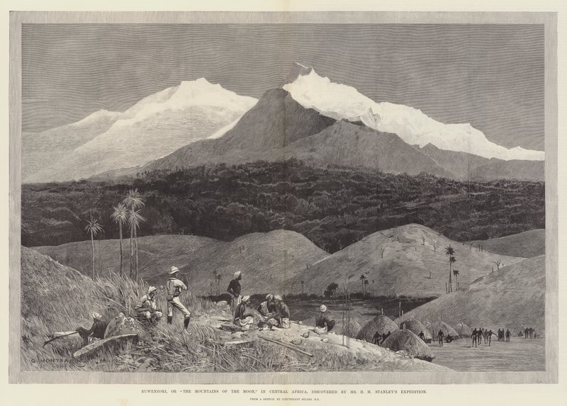 Ruwenzori, or The Mountains of the Moon, in Central Africa, discovered by Mr H M Stanley