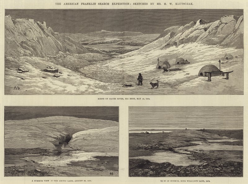 The American Franklin Search Expedition by Charles Auguste Loye