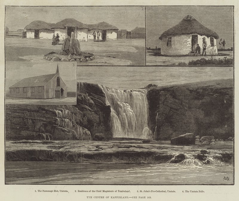 The Centre of Kaffirland by Charles Auguste Loye