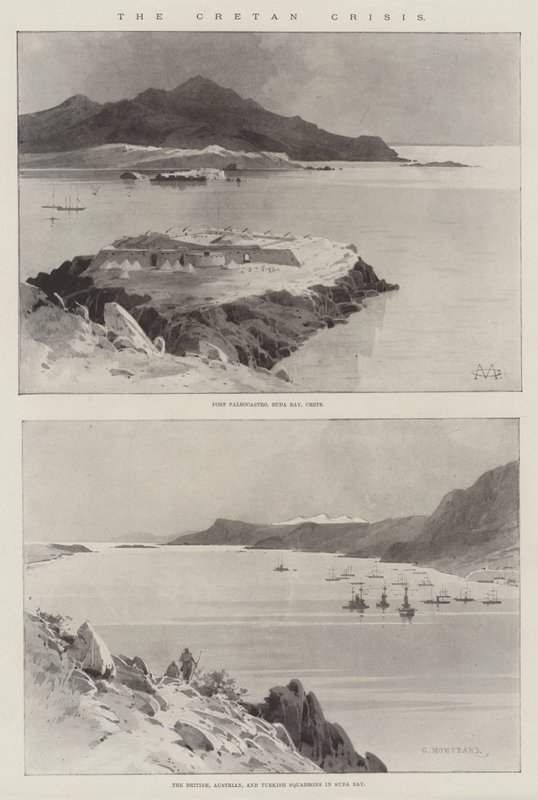 The Cretan Crisis by Charles Auguste Loye