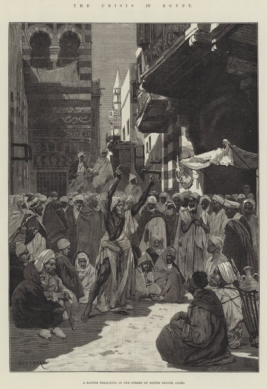 The Crisis in Egypt by Charles Auguste Loye