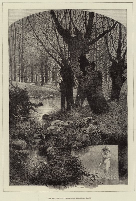 The Months, September by Charles Auguste Loye