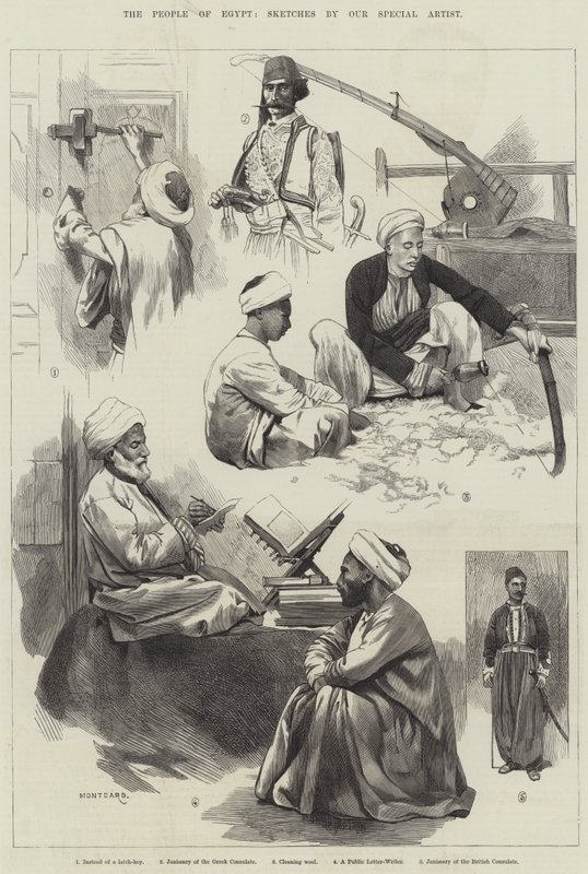 The People of Egypt by Charles Auguste Loye