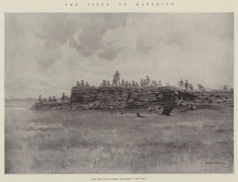 The Siege of Mafeking by Charles Auguste Loye