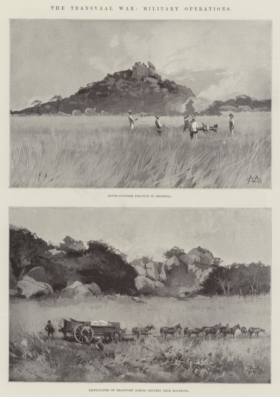 The Transvaal War, Military Operations by Charles Auguste Loye