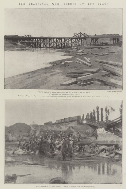 The Transvaal War, Scenes at the Front by Charles Auguste Loye