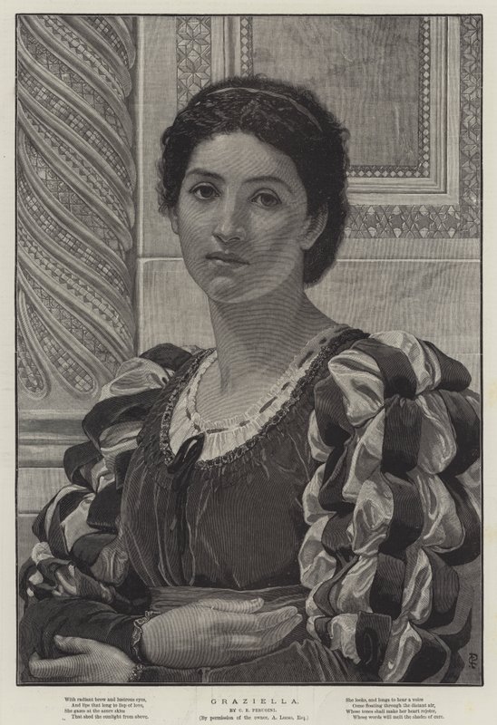 Graziella by Charles Edward Perugini