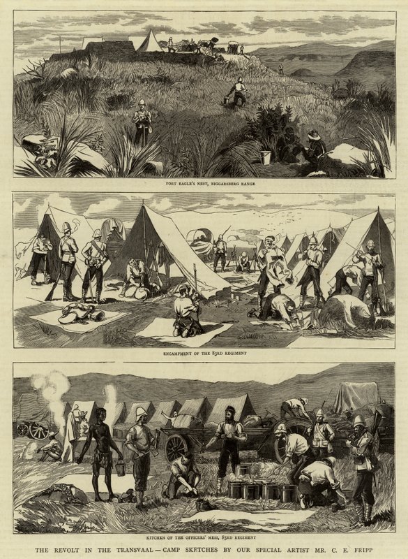 The Revolt in the Transvaal by Charles Edwin Fripp