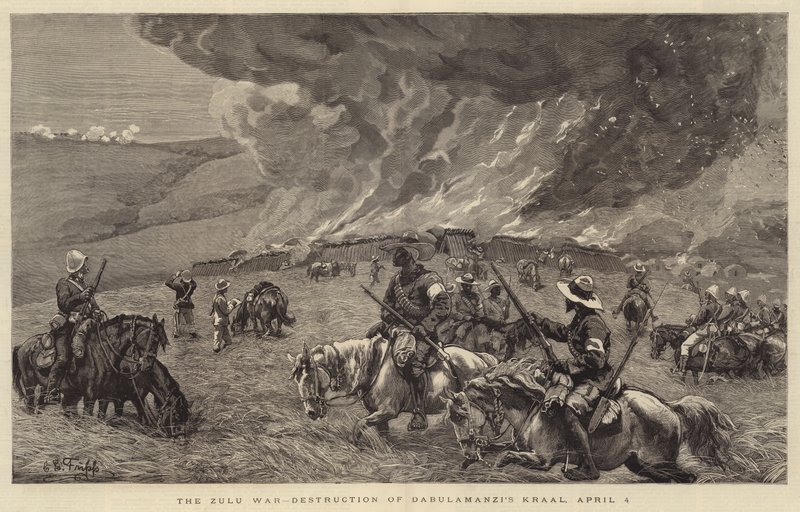 The Zulu War, Destruction of Dabulamanzi