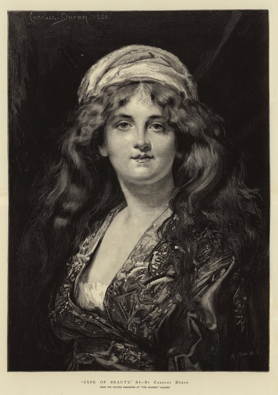 Type of Beauty, XI by Charles Emile Auguste Carolus Duran