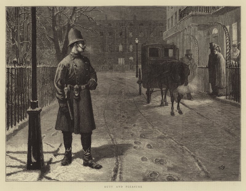Duty and Pleasure by Charles Green