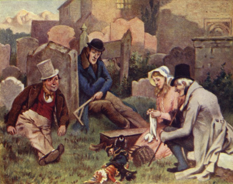 Little Nell meets Codlin and Short by Charles Green