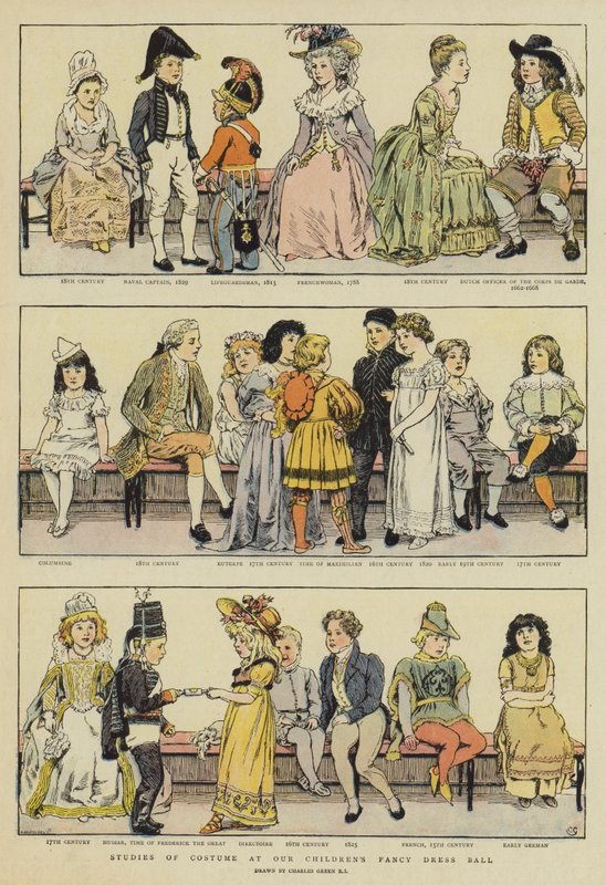 Studies of Costume at Our Children