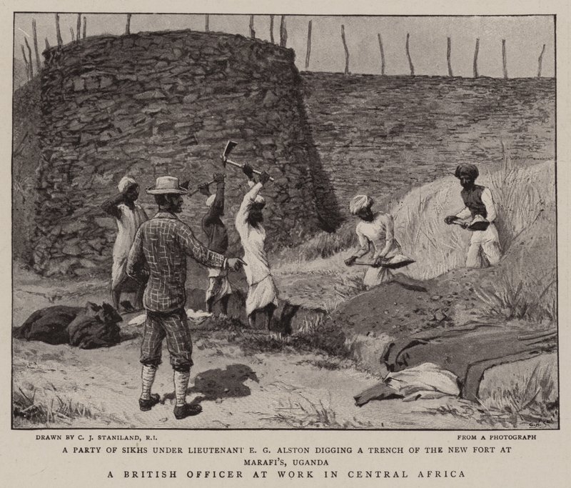 A British Officer at Work in Central Africa by Charles J. Staniland