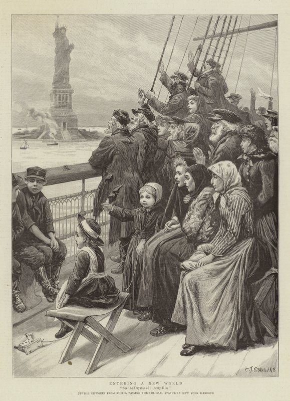 Entering a New World by Charles J. Staniland
