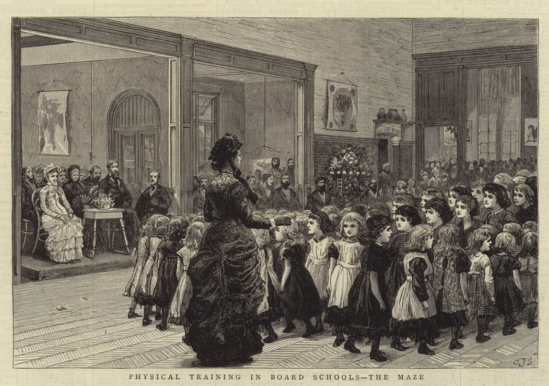 Physical Training in Board Schools, the Maze by Charles J. Staniland