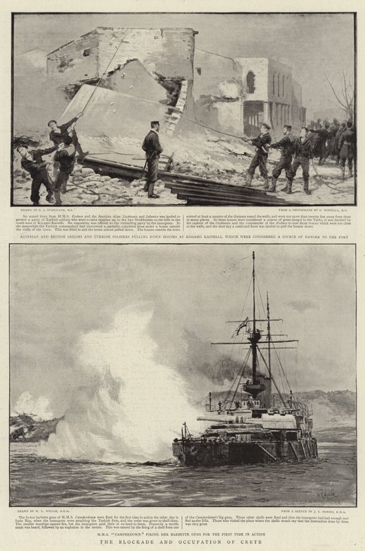 The Blockade and Occupation of Crete by Charles J. Staniland